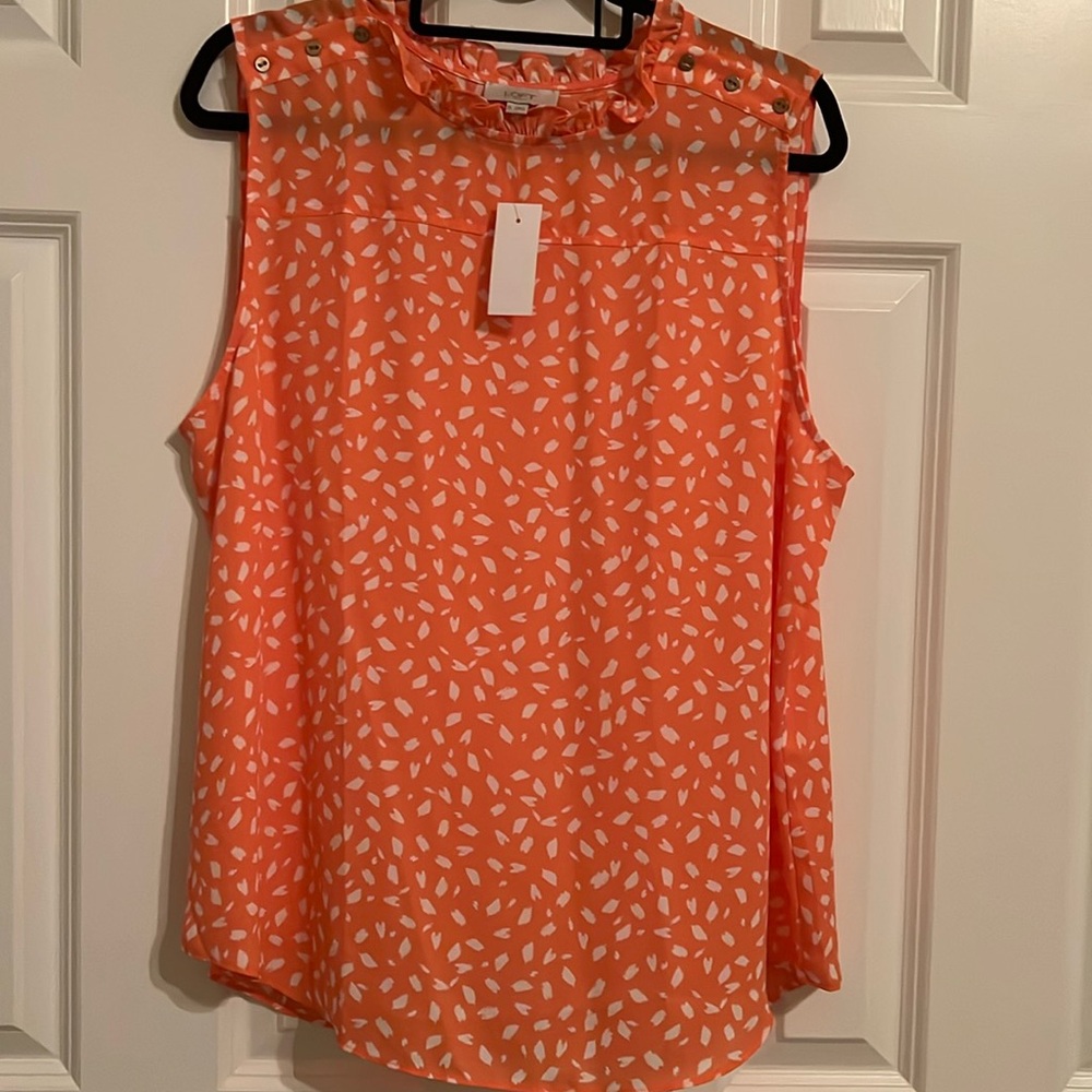 Loft sleeveless top
